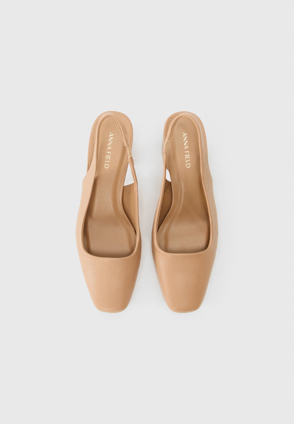 Классические туфли на каблуке Anna Field by Zalando, бежевый — фото 4