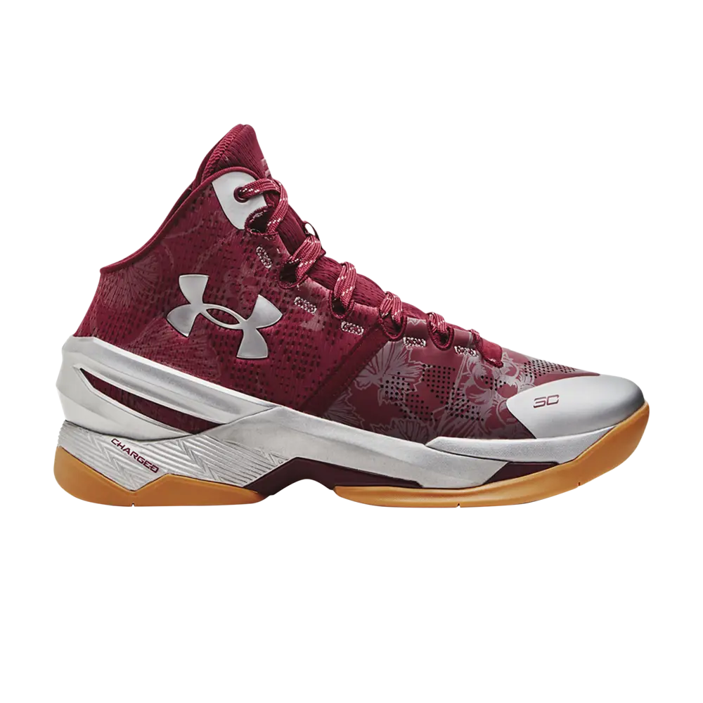 Кроссовки Curry 2 Retro Under Armour, красный