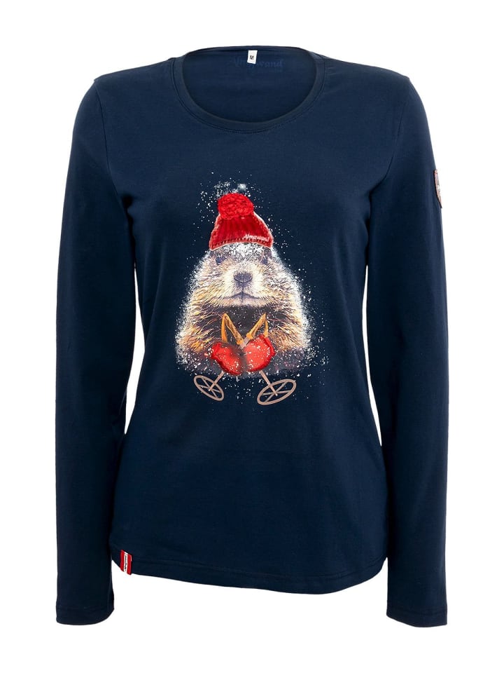 

Футболка Almgwand Langarmshirt DEMUTALM, синий