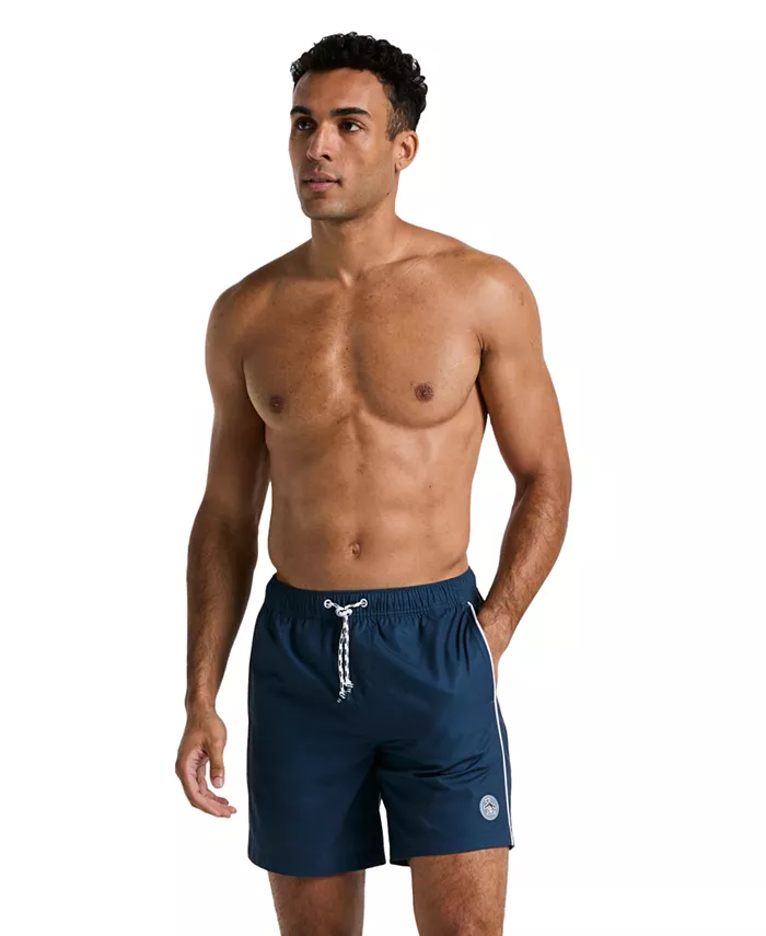 

Мужские облегающие плавки Volley длиной 7" Original Penguin, синий
