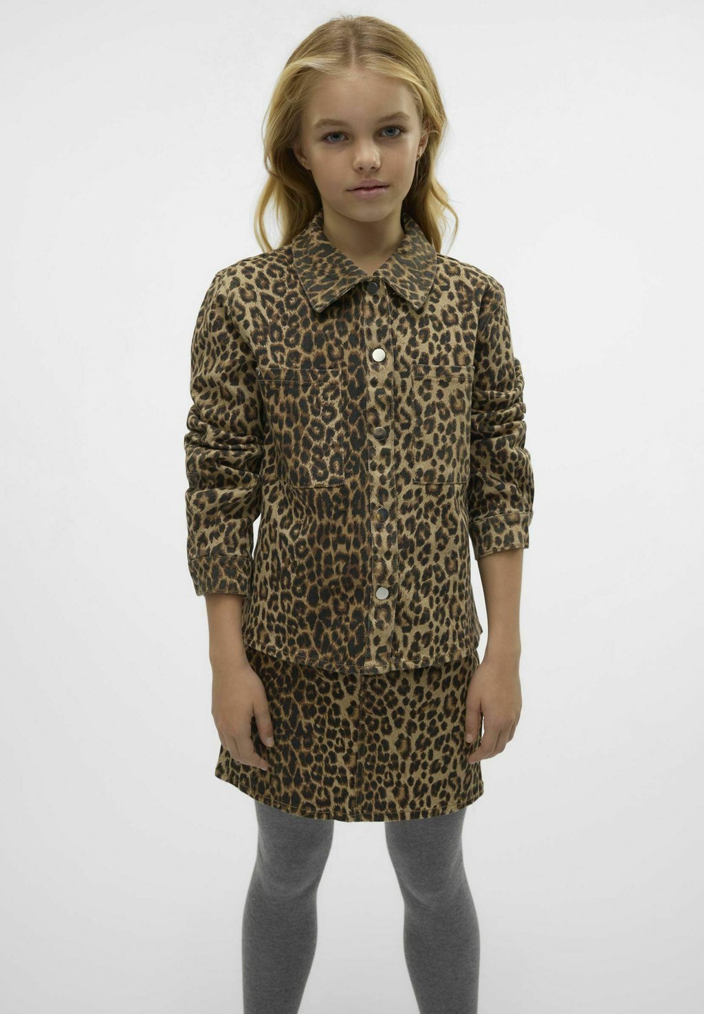 

Джинсовая куртка VERO MODA Girl, бежевый