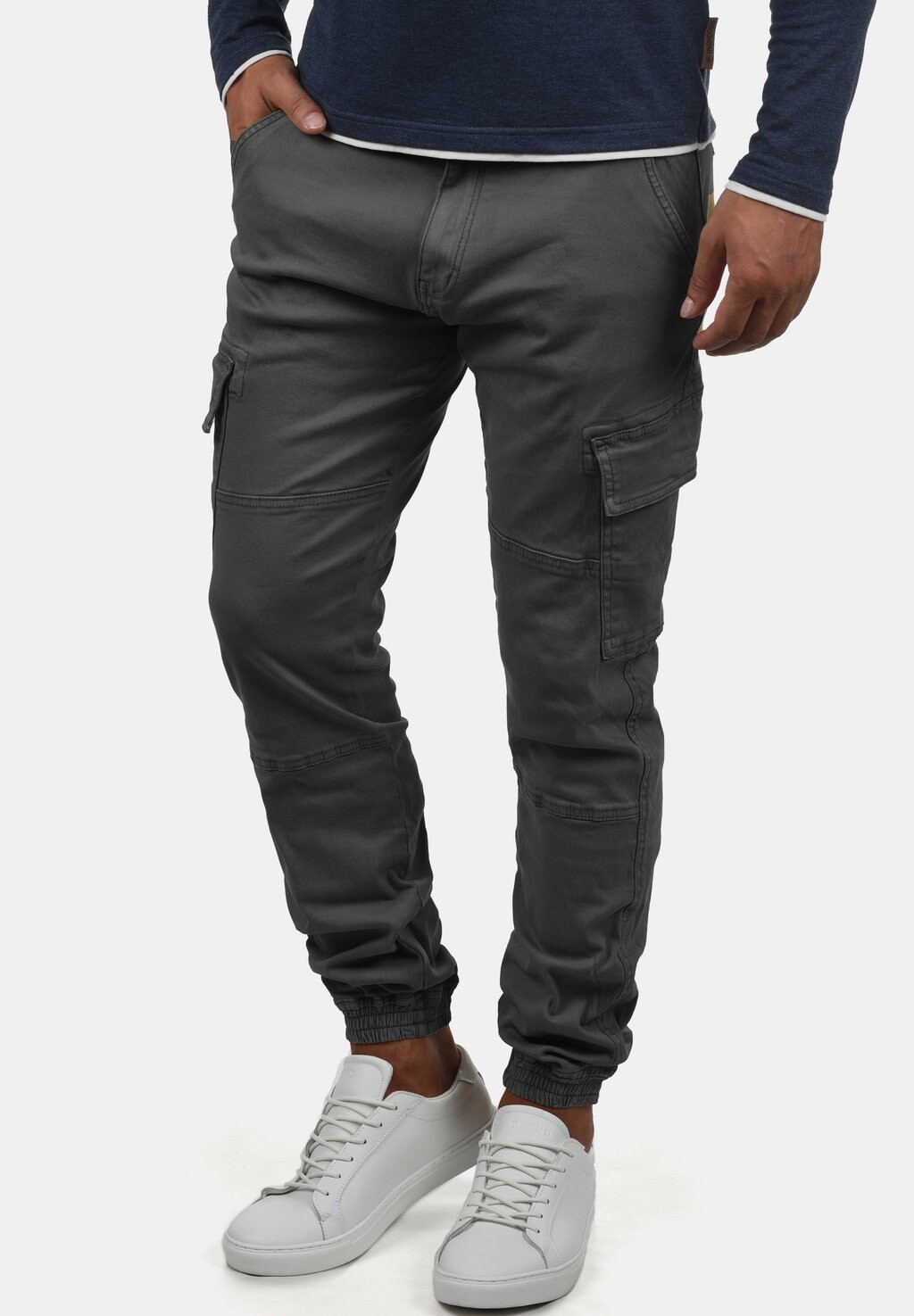 

Брюки карго IDBROMFIELD INDICODE JEANS, цвет dark grey