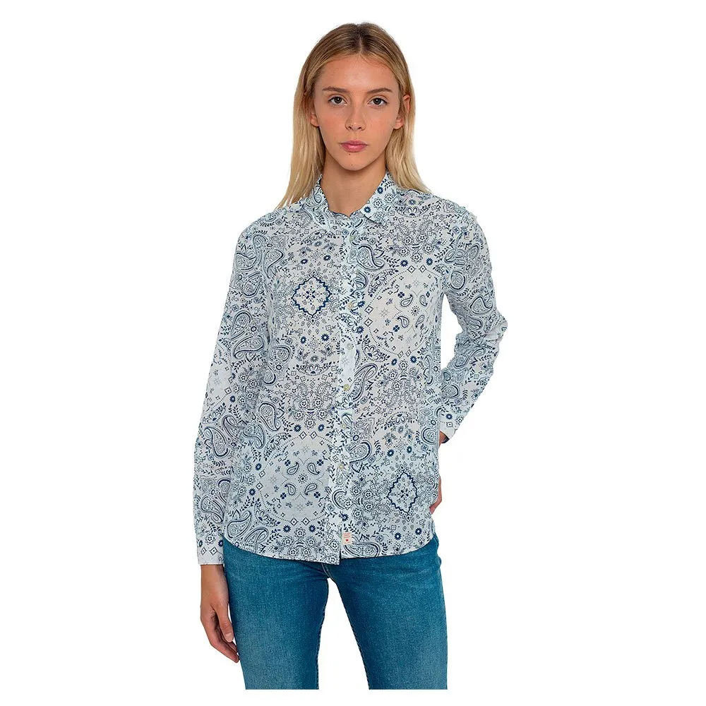 

Рубашка Pepe Jeans Marena, серый