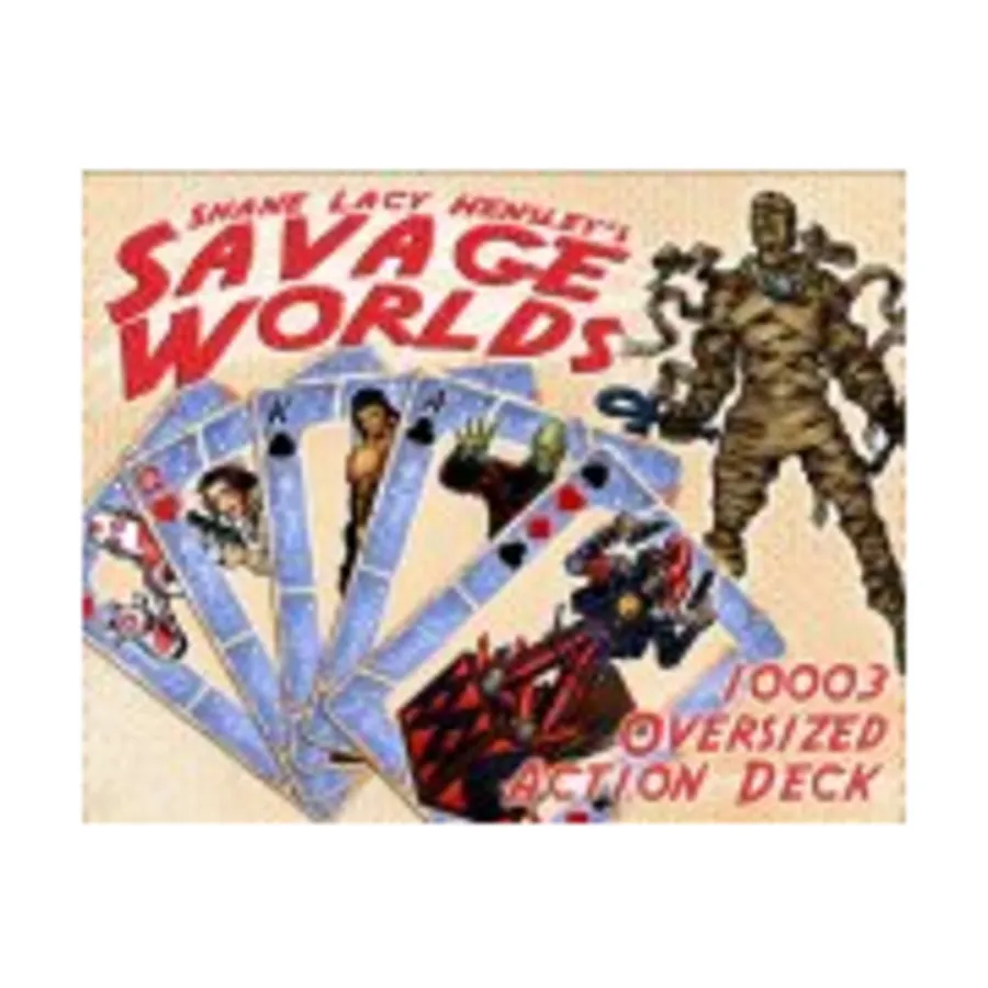 

Бокс-сет Oversized Action Deck, Savage Worlds (Pinnacle/Great White Games)