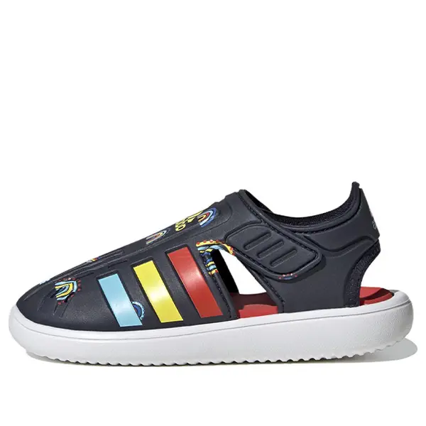 

Кроссовки летние закрытые носки водные сандалии j Adidas, черный