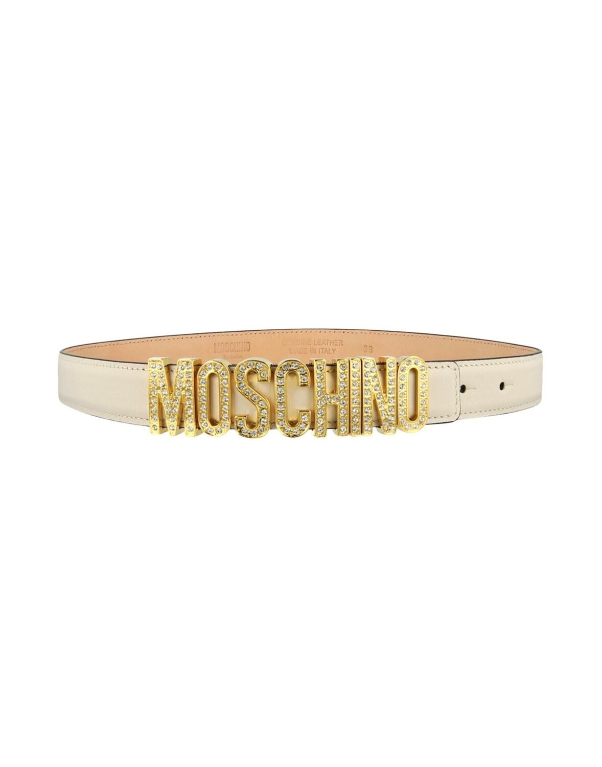 

Ремень Moschino, слоновая кость