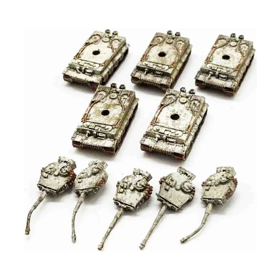 

Тигр I - Ранний # 9, WWII Micro Armour - Germany - Loose Miniatures (1:285)