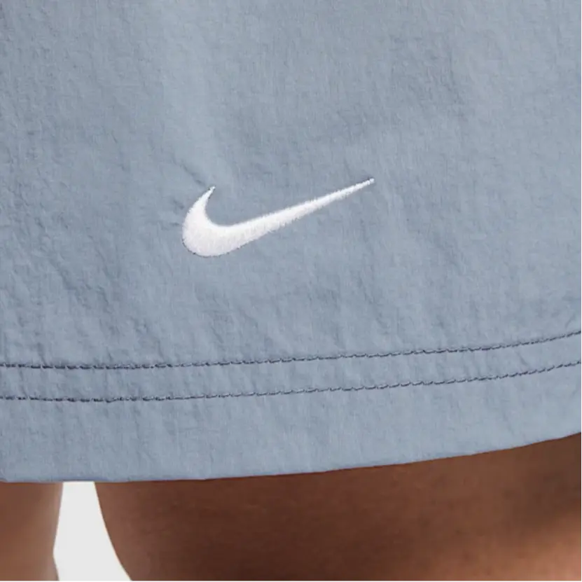 Nike Шорты Casual Solo Swoosh мужские Gray Slate Blue — фото 4
