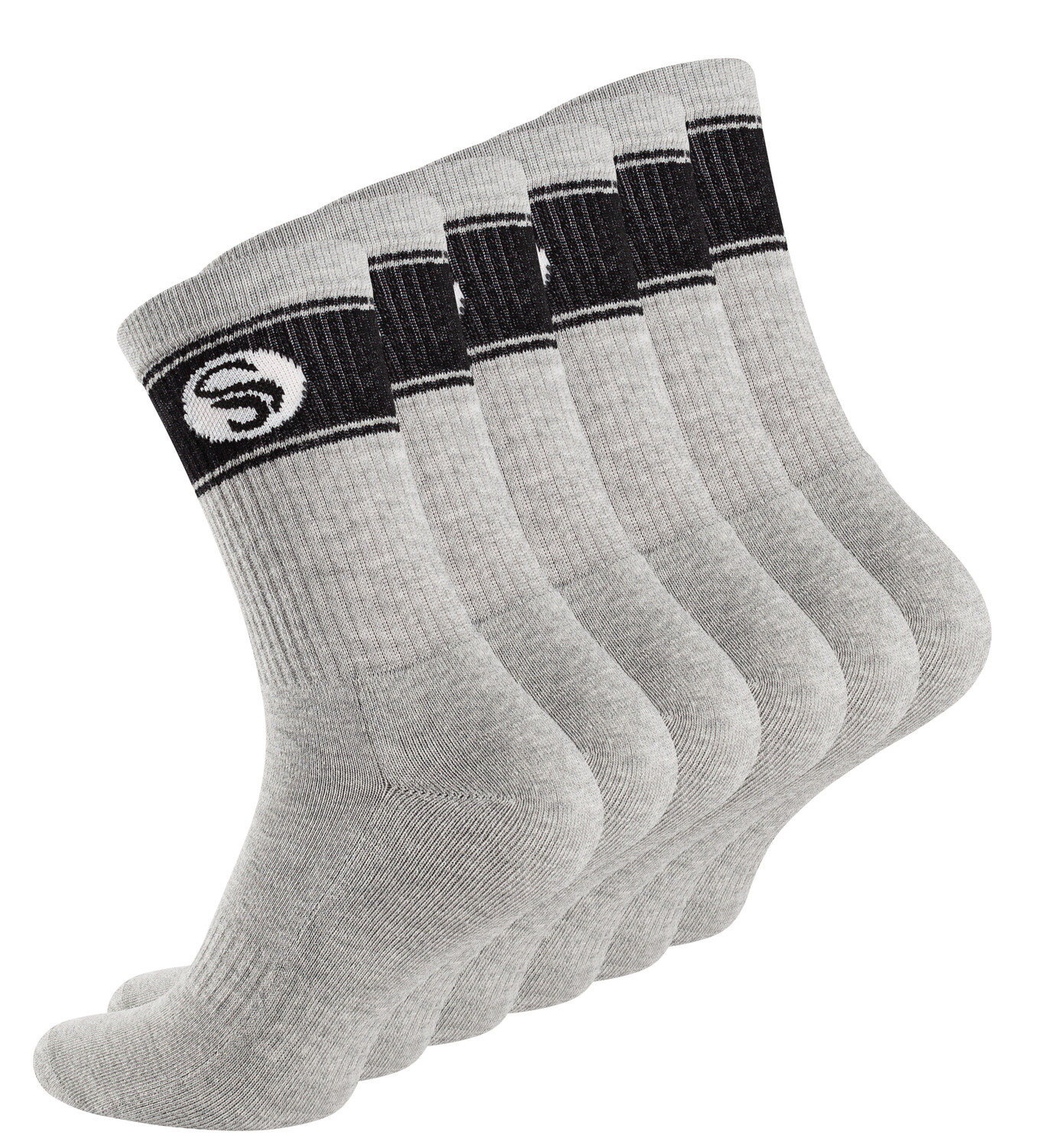 

Носки Stark Soul 6 шт Sport im RETRO Design Frotteesohle, серый