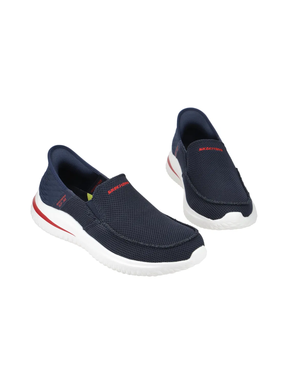 Тапочки 'Skechers Delson 3 Schuhe blau SLIP-INS 210604' Skechers, Blue — фото 2