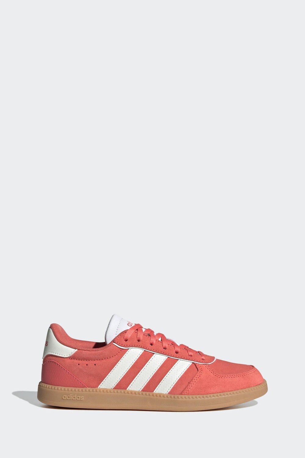 Изящные замшевые кроссовки Breaknet Adidas, красный