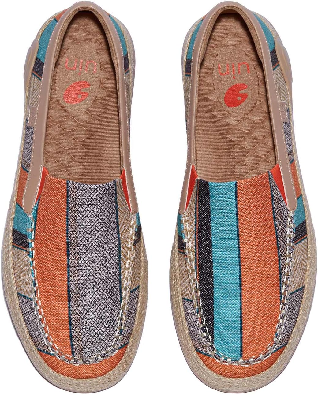 

Мужские эспадрильи UIN Slip Ons- легкие прогулочные повседневные лоферы, удобные, с ручной росписью, серия Marbella, Marbellaⅴ-ancient City Tour