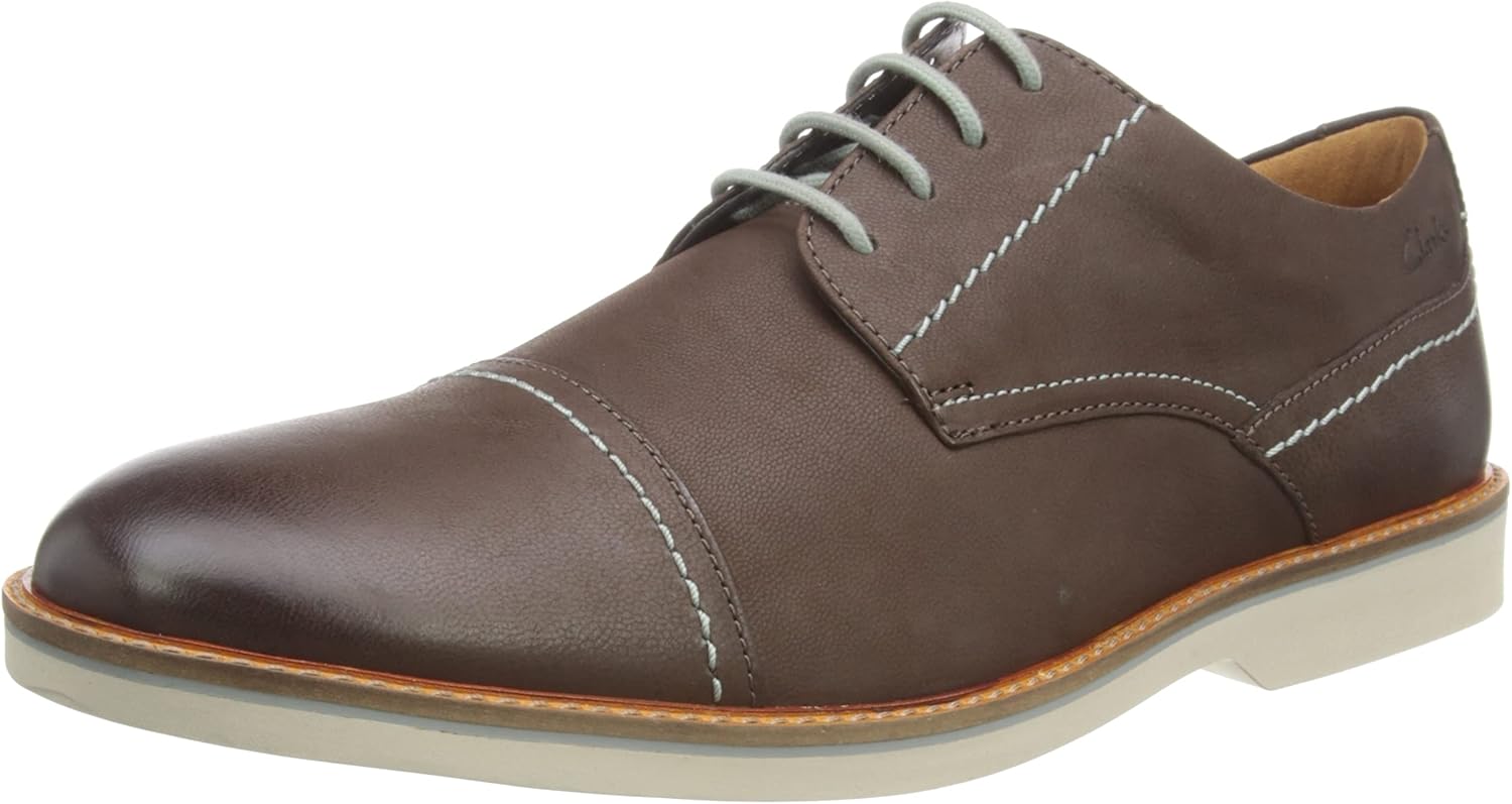 Мужские кроссовки Oxford от Clarks, темно-коричневый