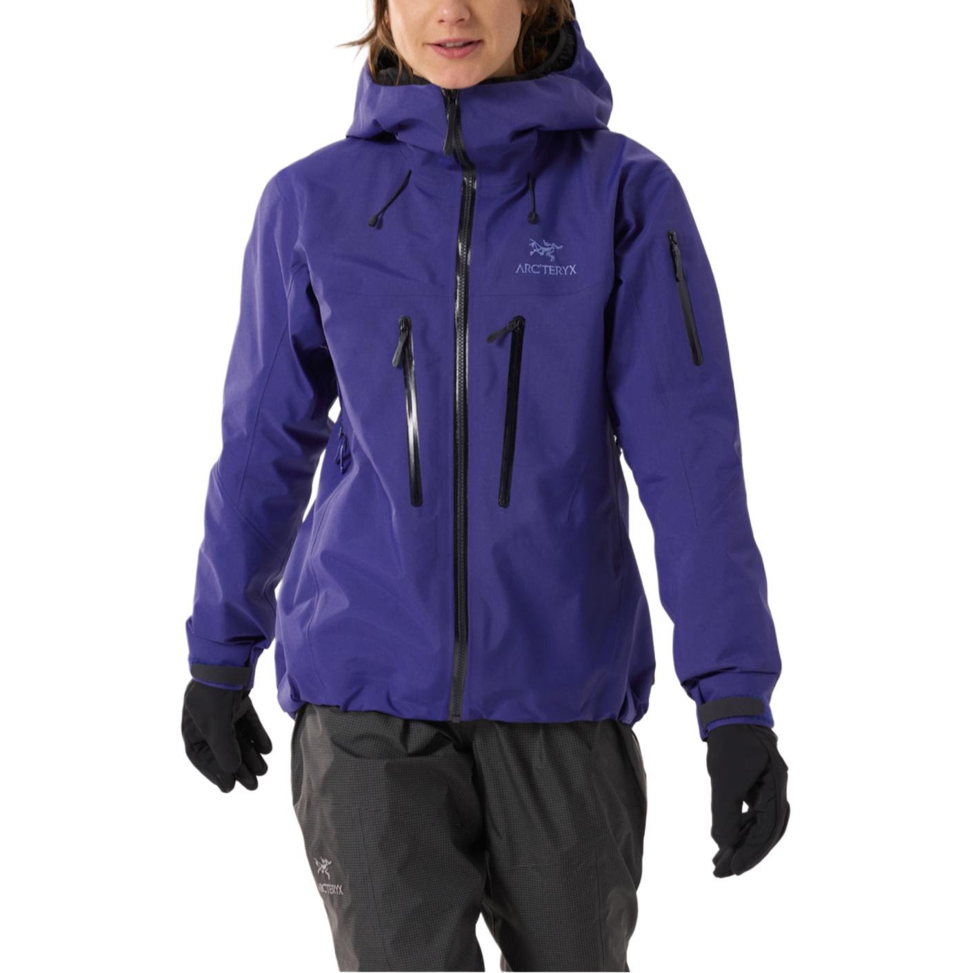 Альфа SV ветровка женская Arcteryx, фиолетовый