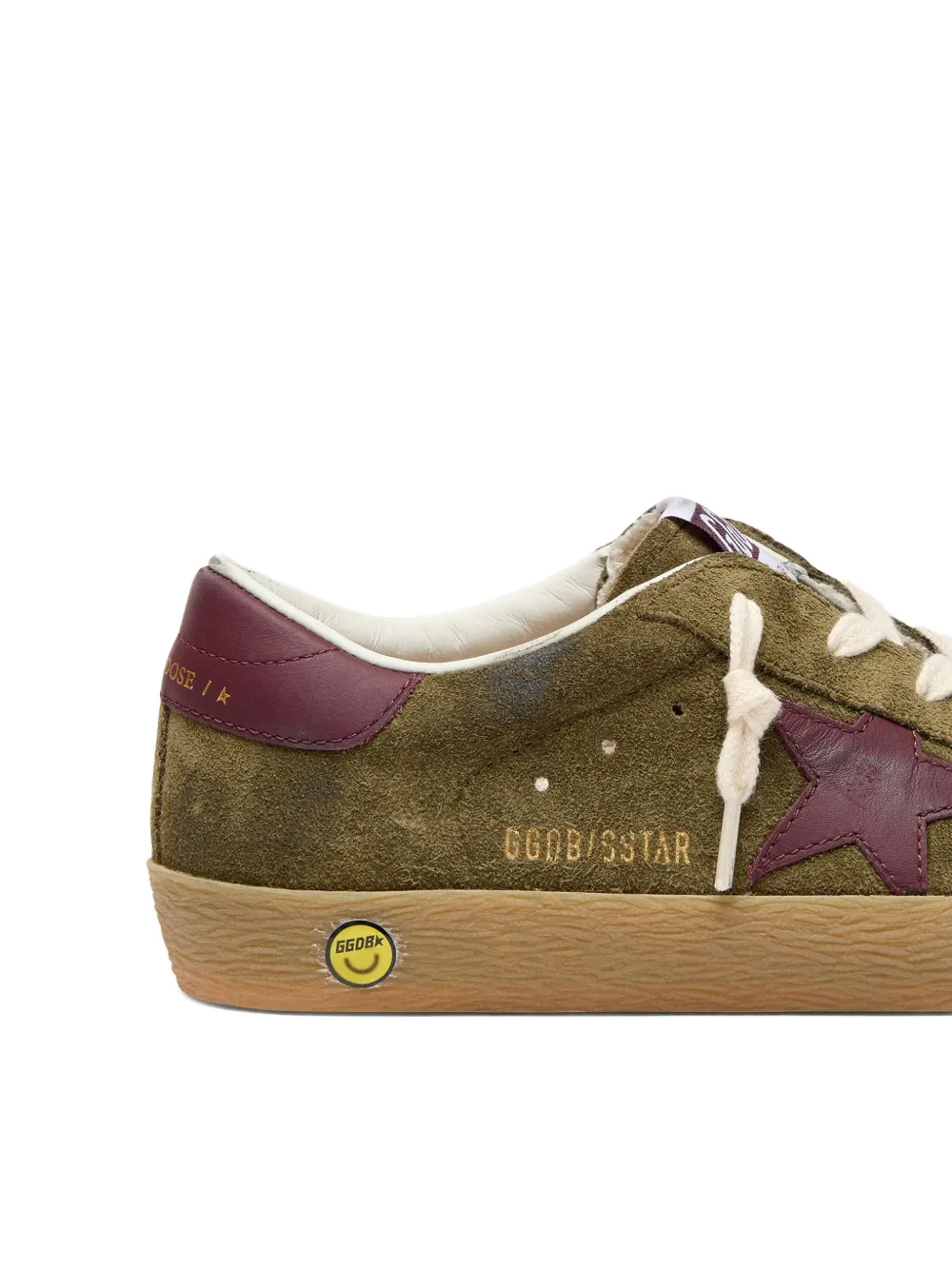 Кроссовки на шнуровке Golden Goose Kids, зеленый — фото 4