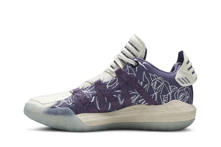 Кроссовки Adidas Dame 6, белый — фото 3