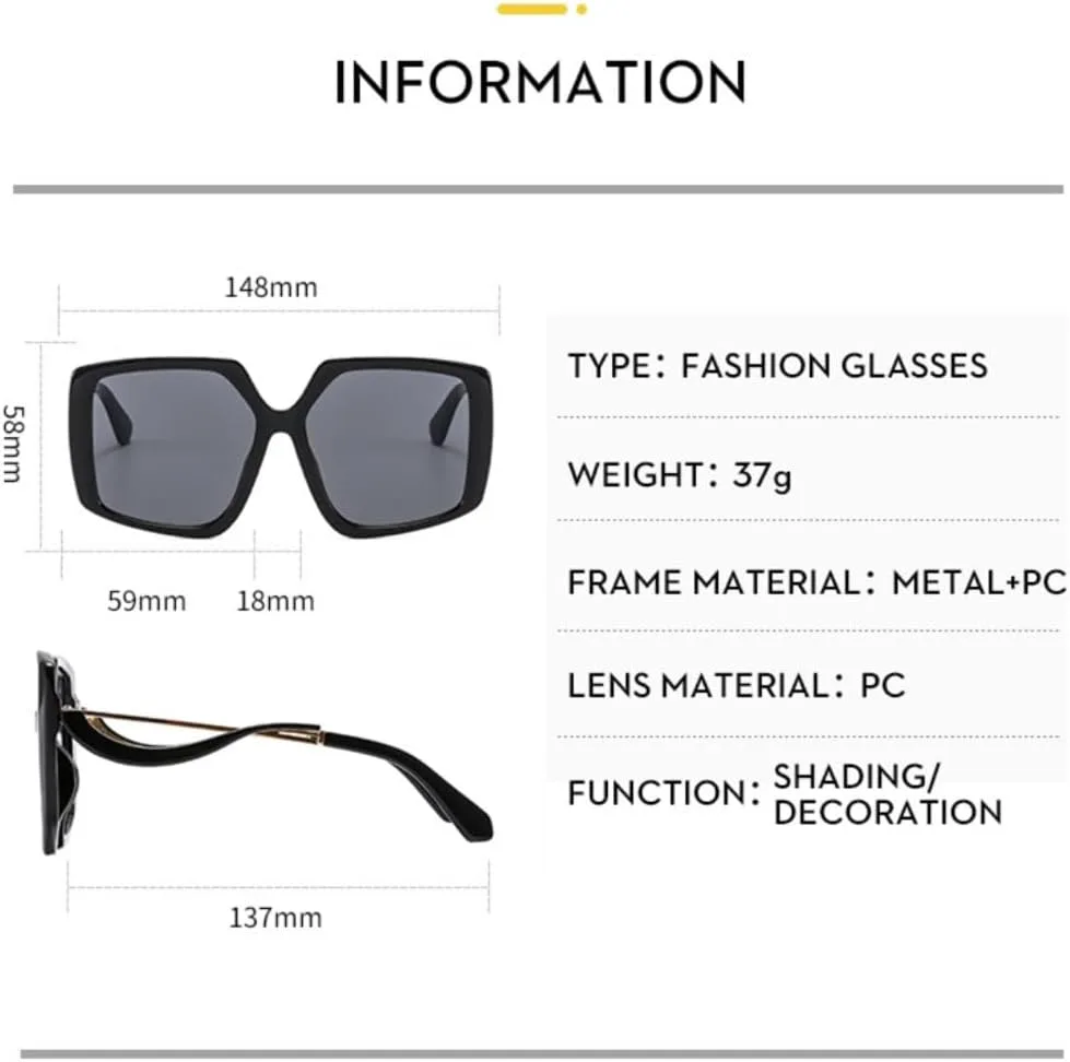 

Модные солнцезащитные очки неправильной квадратной формы для женщин с металлическими шарнирами, ретро-очки с защитой от УФ-излучения UV400 для мужчин UATXTAU, Tea