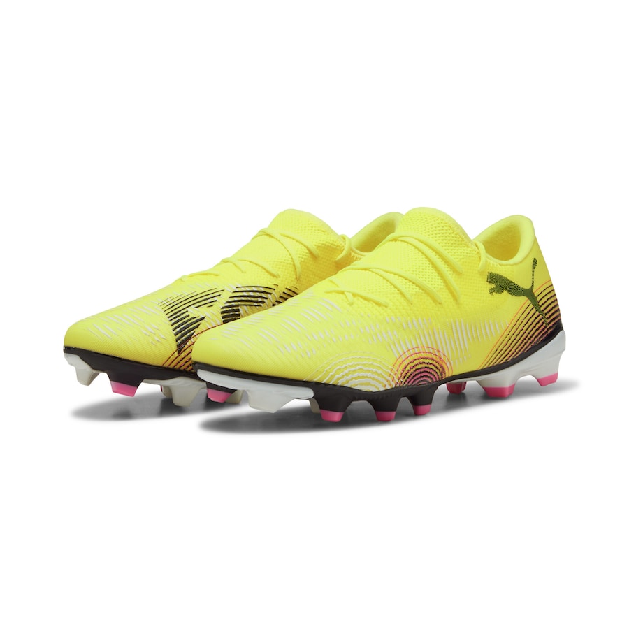 Футбольные бутсы PUMA Future 8 Match, лимонно-желтый — фото 2