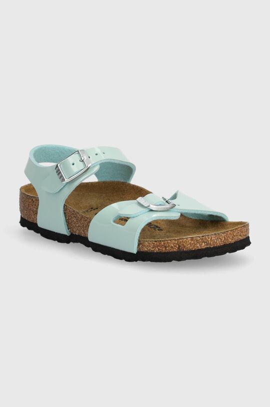 

Детские сандалии Rio Kids BF Patent Birkenstock, бирюзовый