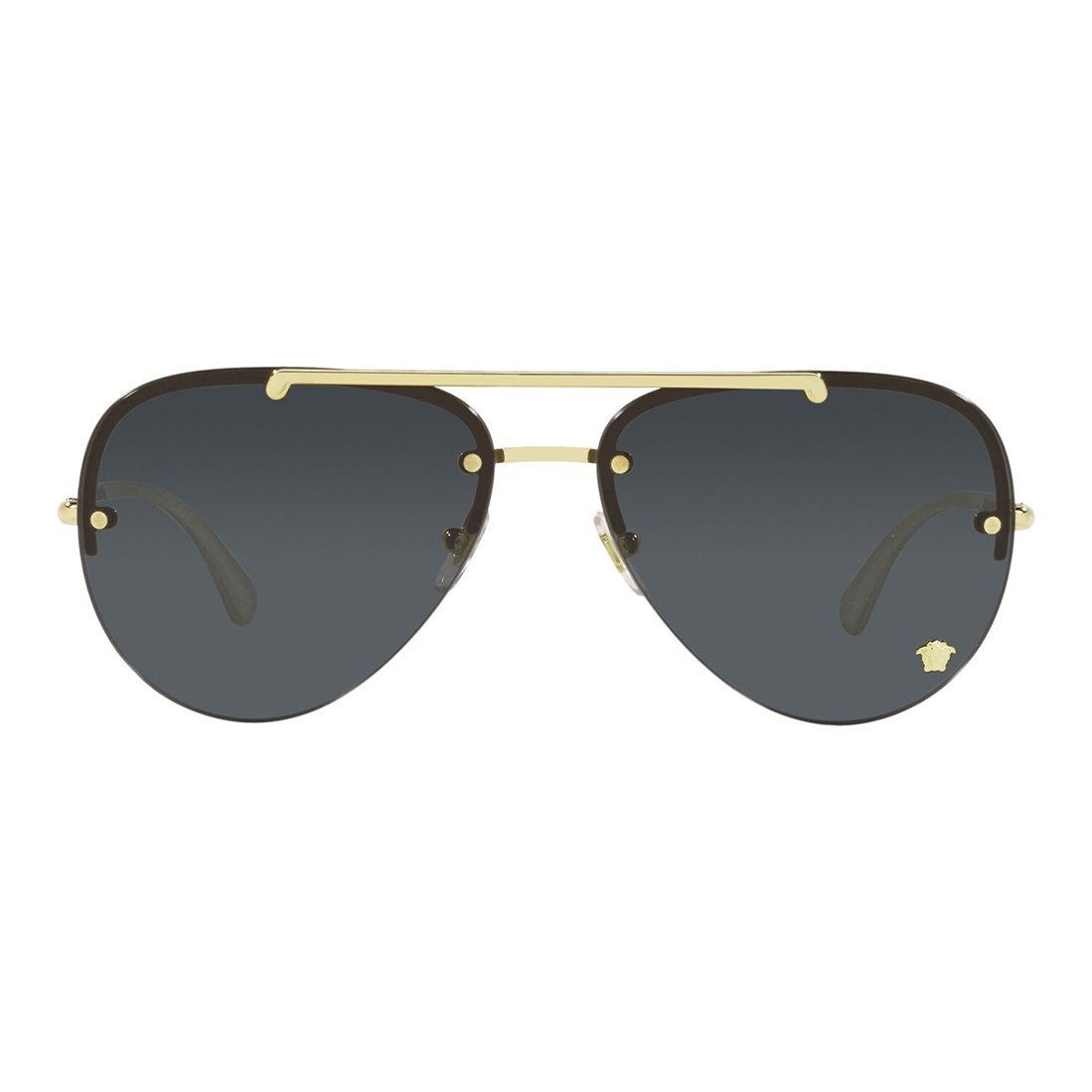 

VERSACE Солнцезащитные очки авиаторы, Gold