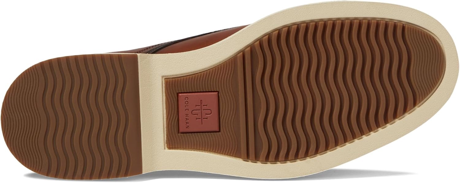 Мужские классические кроссовки Cole Haan American Montrose с гладким носком, British Tan/Angora — фото 3