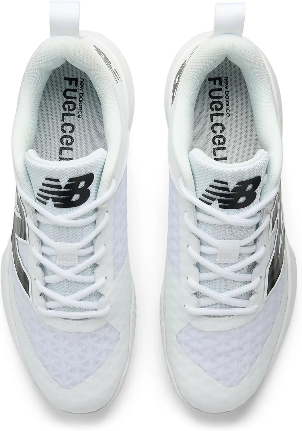 Мужские бутсы New Balance FuelCell 4040 V8 для травы, белый/черный — фото 4