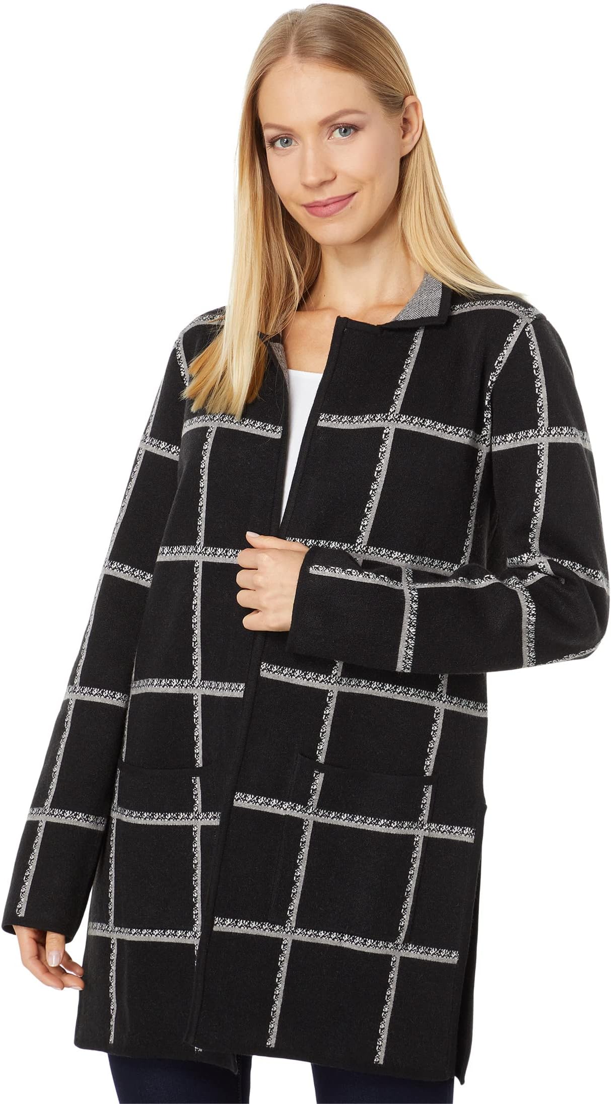 

Свитер Hatley Sweater Blazer, цвет Windowpane Plaid