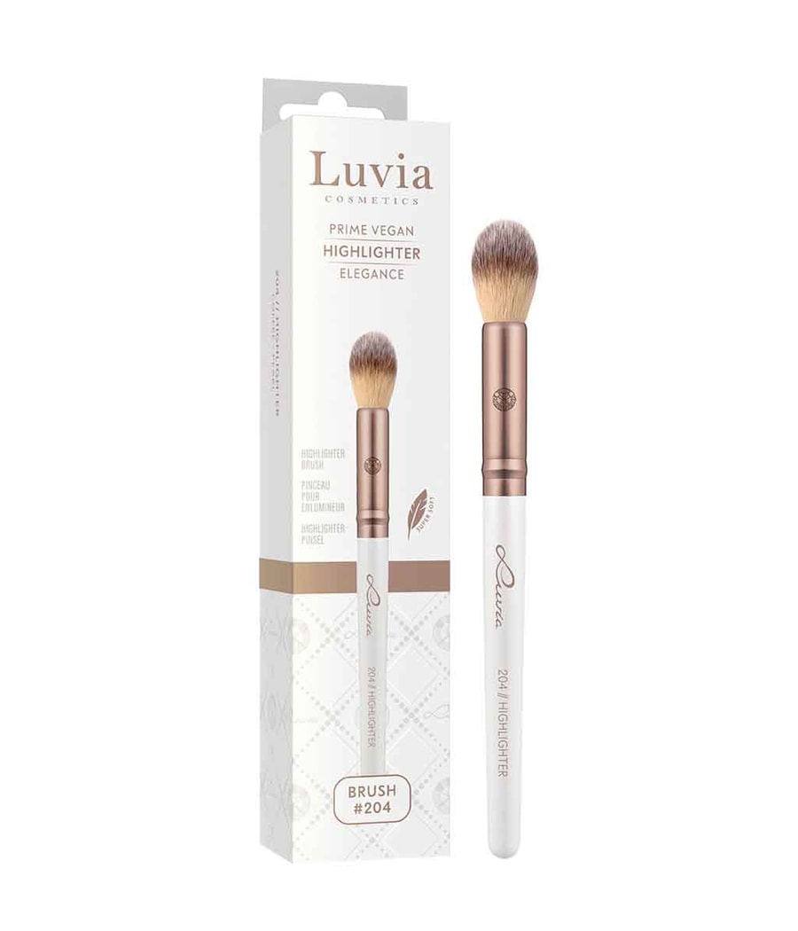 

Кисть для хайлайтера Luvia Prime Vegan Highlighter - Elegance 204, 1 шт.