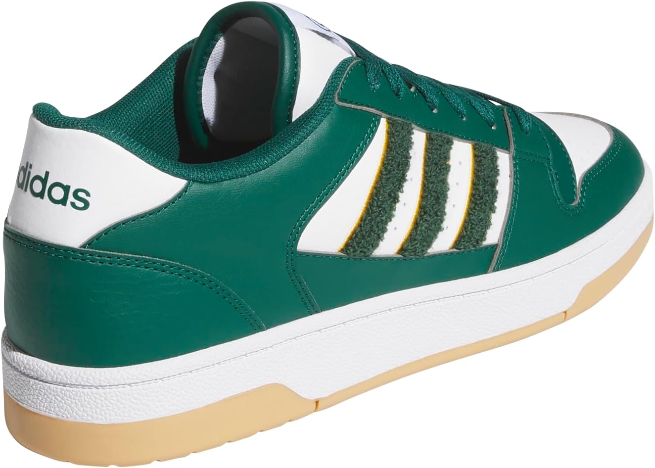 Кроссовки Adidas Унисекс-Взрослые Break Start, белый/зеленый/желтый — фото 3