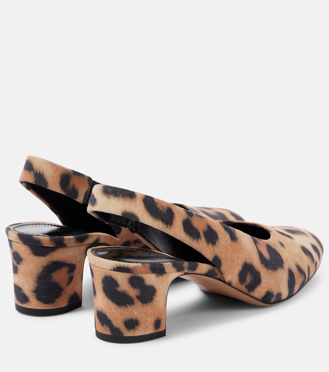 Туфли-лодочки Lavinia 50 из замши с леопардовым принтом Paris Texas, Natural Leopard — фото 2