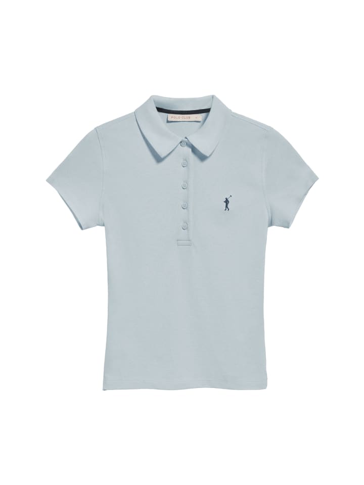 

Футболка поло Polo Club, цвет babyblau
