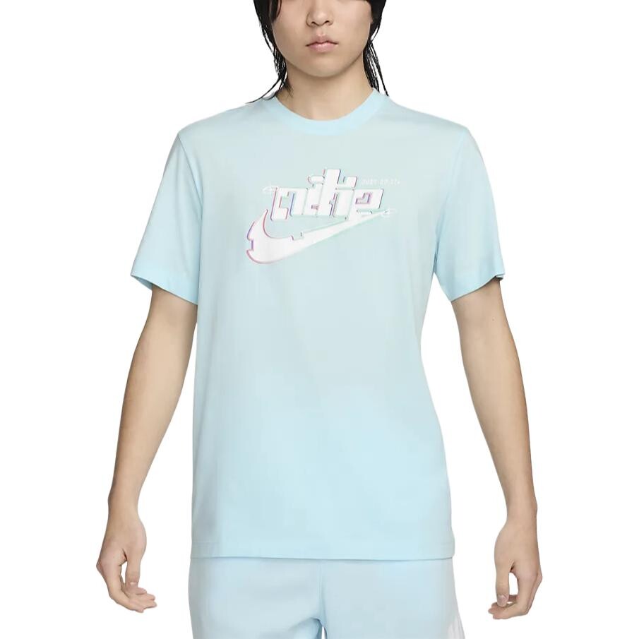 

Футболка мужская Glacier Blue Nike, синий