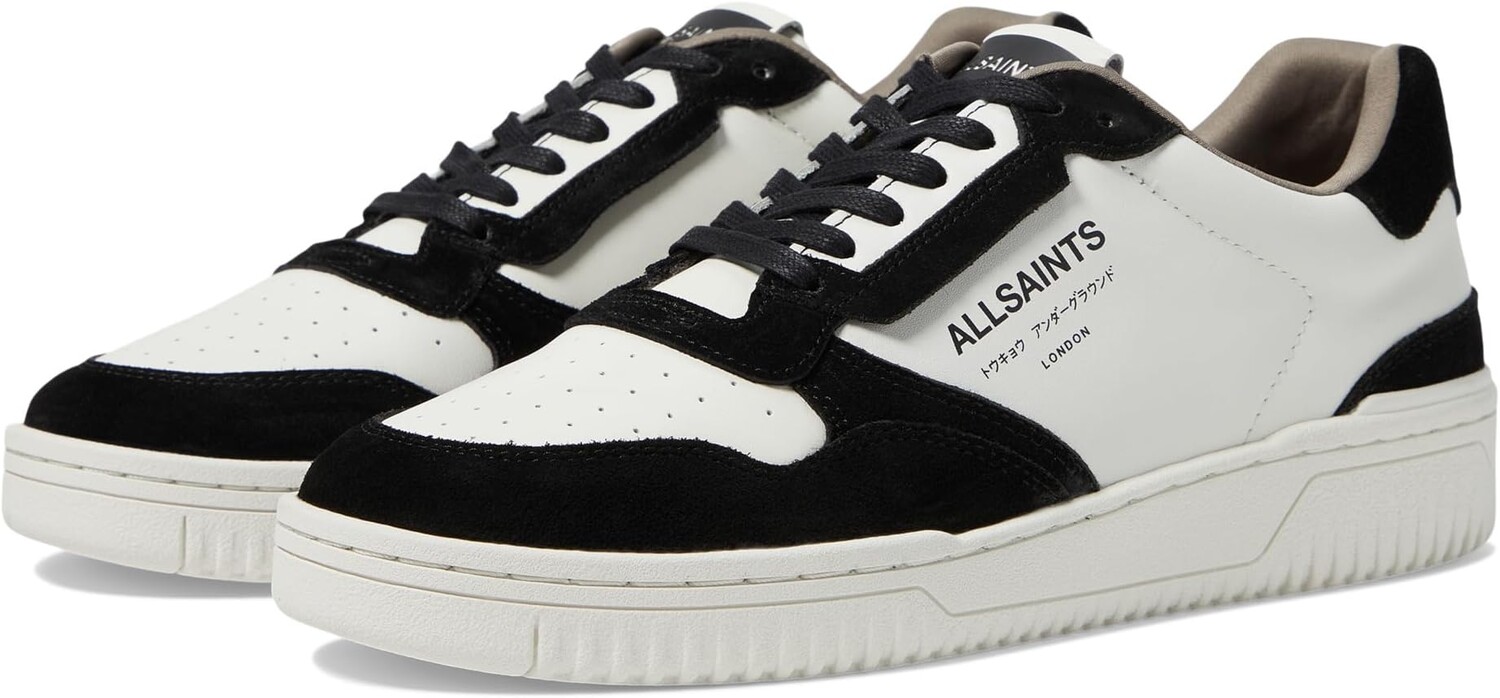 

Кроссовки AllSaints Regan Low Top, цвет White/Black