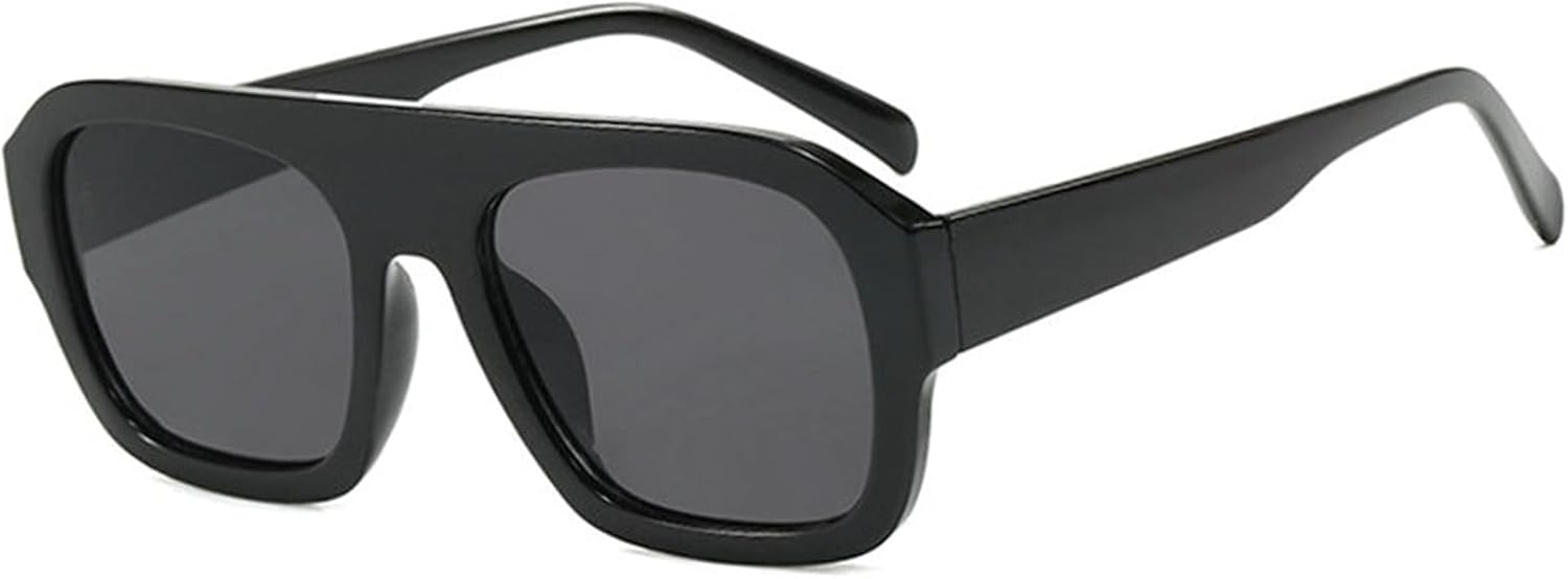 

Солнцезащитные очки Helena в стиле ретро с плоской верхней частью, квадратные, женские, модные, градиентные, с защитой от УФ-излучения UV400, мужские, панк, пилотные, S68, C6