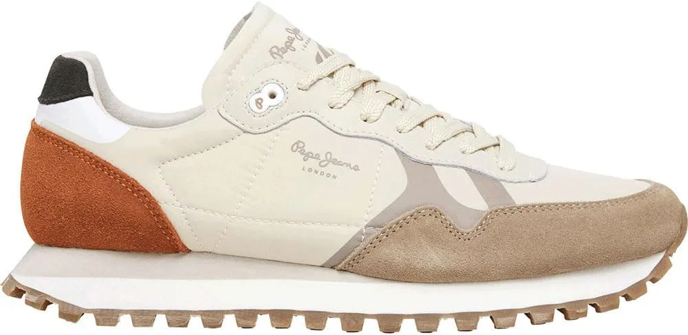Кроссовки Pepe Jeans Brti-On Master beige Leder Hausschuhe