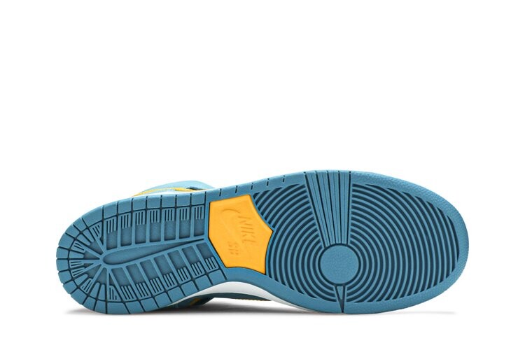 Кроссовки Nike Dunk High Pro SB 'Tropical Teal', бирюзовый — фото 4