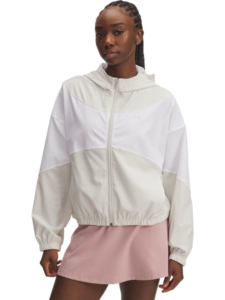 

Under Armour Куртка из софтшелла "Rival Woven HD Jacket" белого цвета