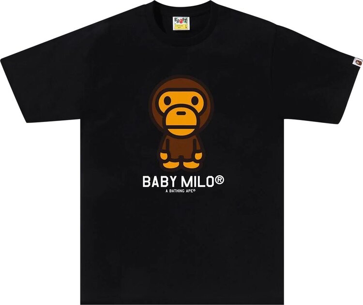 

Футболка BAPE Baby Milo 'Black', черный