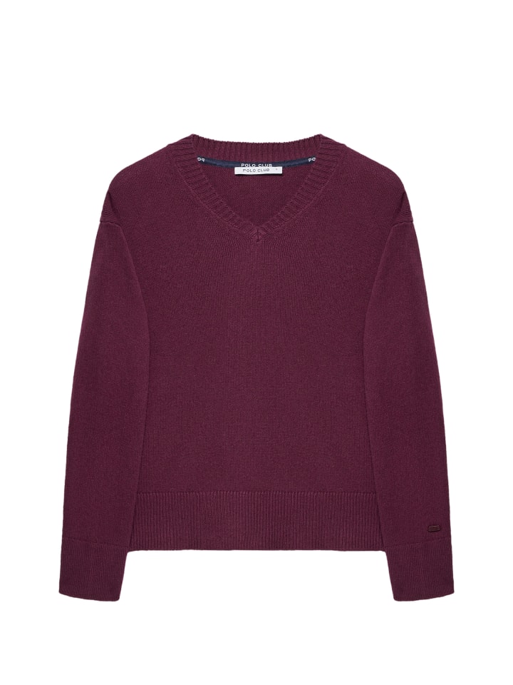 

Пуловер Polo Club Pullover, цвет Burgund