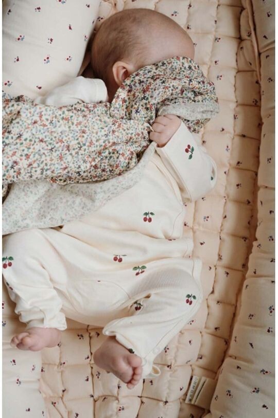 

Хлопковое детское боди NEWBORN ONESIE GOTS Konges Sløjd, розовый