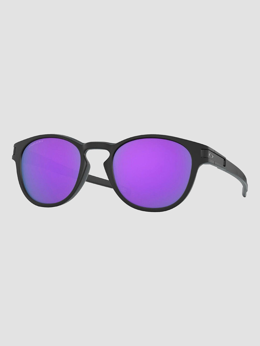 

Матовые черные солнцезащитные очки с защелкой Oakley, фиолетовый