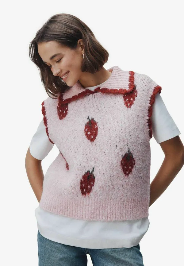 Майка без рукавов Next, Pink Strawberry