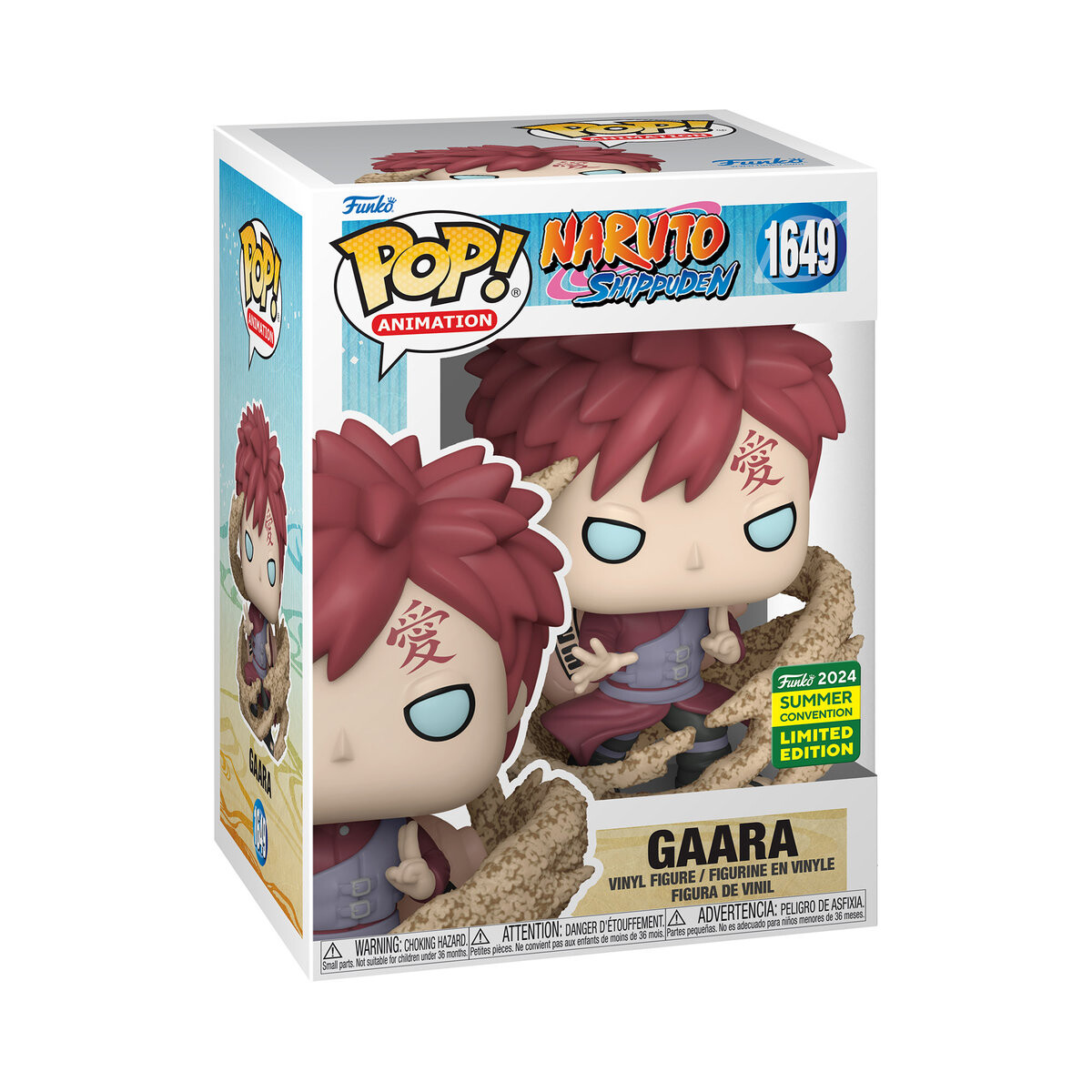 

Funko POP! Аниме, коллекционная фигурка, Наруто Шиппуден, Гаара, 1649 г.