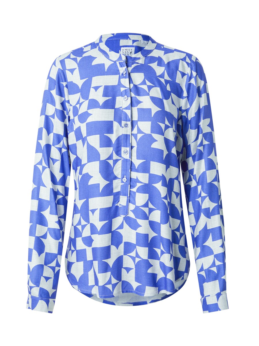 

Блуза Emily Van Den Bergh, цвет Blue/White