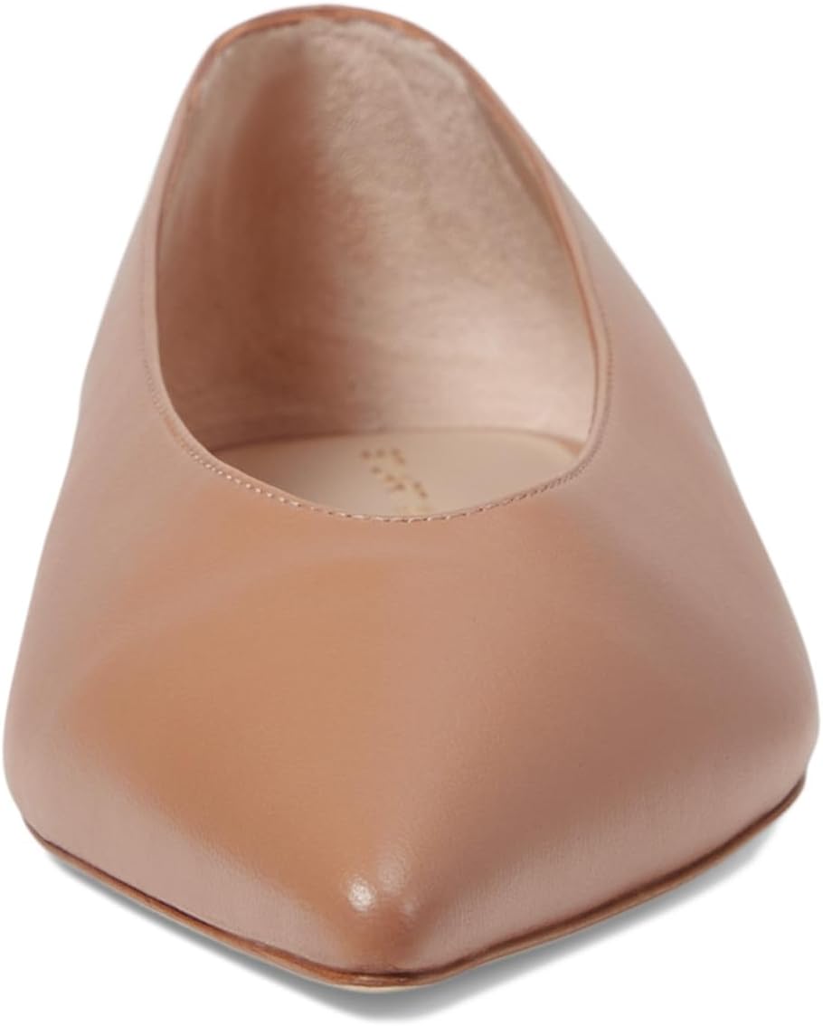 Балетки Stuart Weitzman Lina Flat, желто-коричневый — фото 2