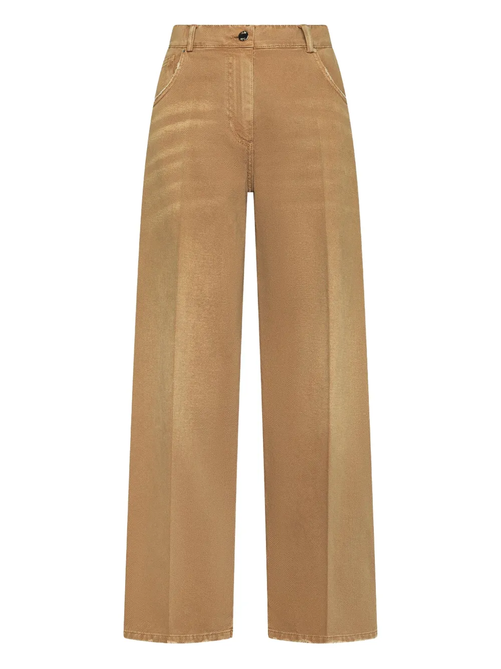 

Джинсы с эффектом потертостей Seventy, коричневый