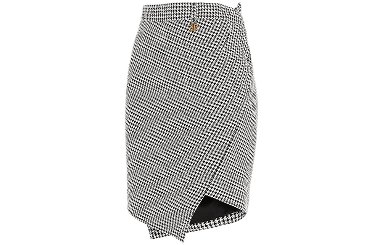 

Женская юбка Balenciaga, черный/белый