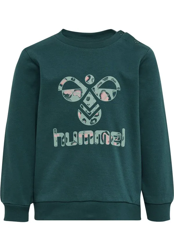 Лаймовая толстовка Hummel, Deep Teal