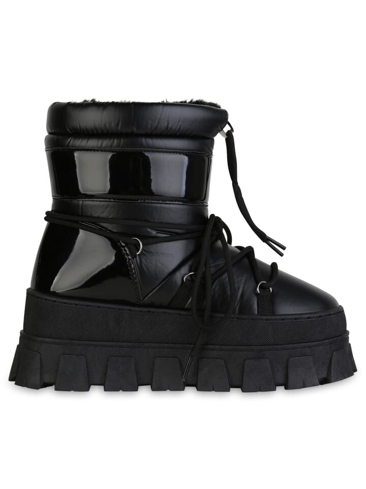 Ботильоны VAN HILL Winter Boots Samantha, цвет schwarz lack — фото 3