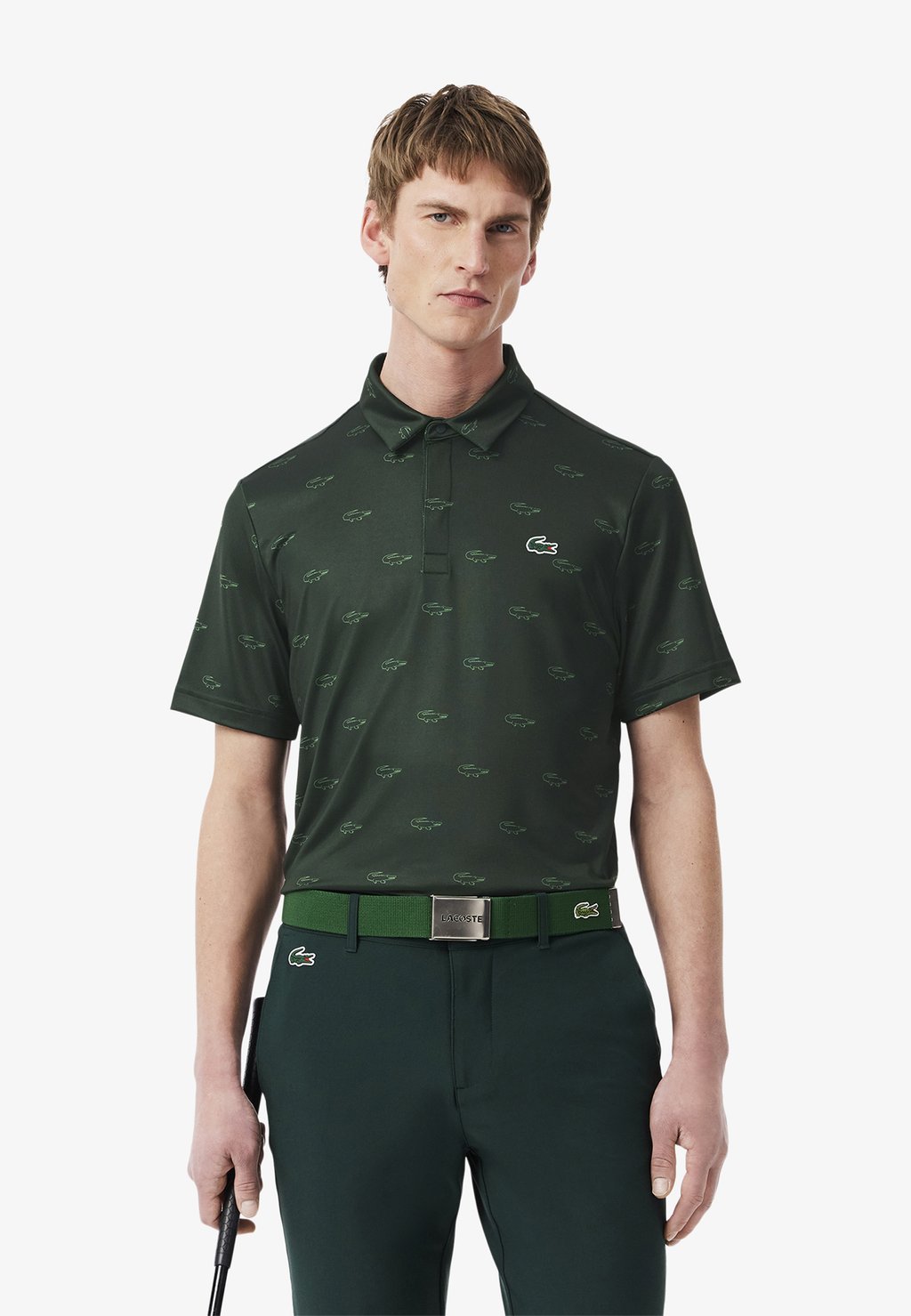 

Рубашка поло Lacoste Sport, зеленый